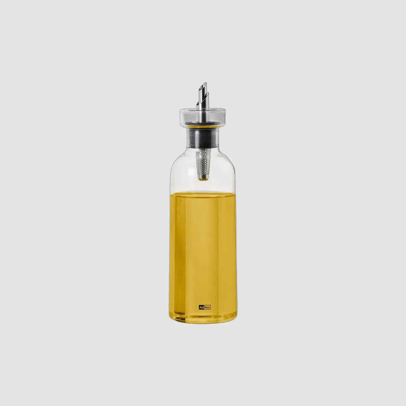 AromaPour Oil & Vinegar Dispenser, Clear Glass 120ml