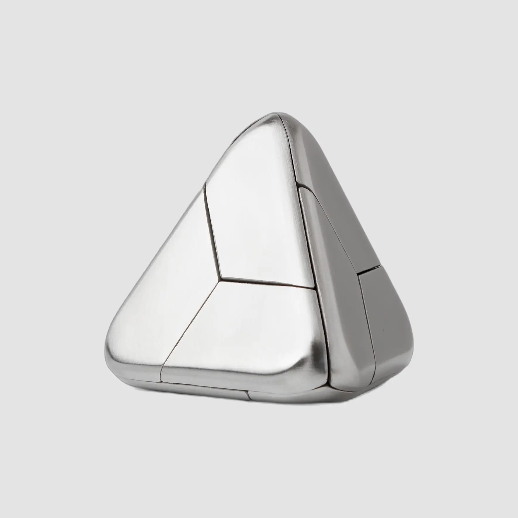 Tetra Puzzle, Brushed Stainless