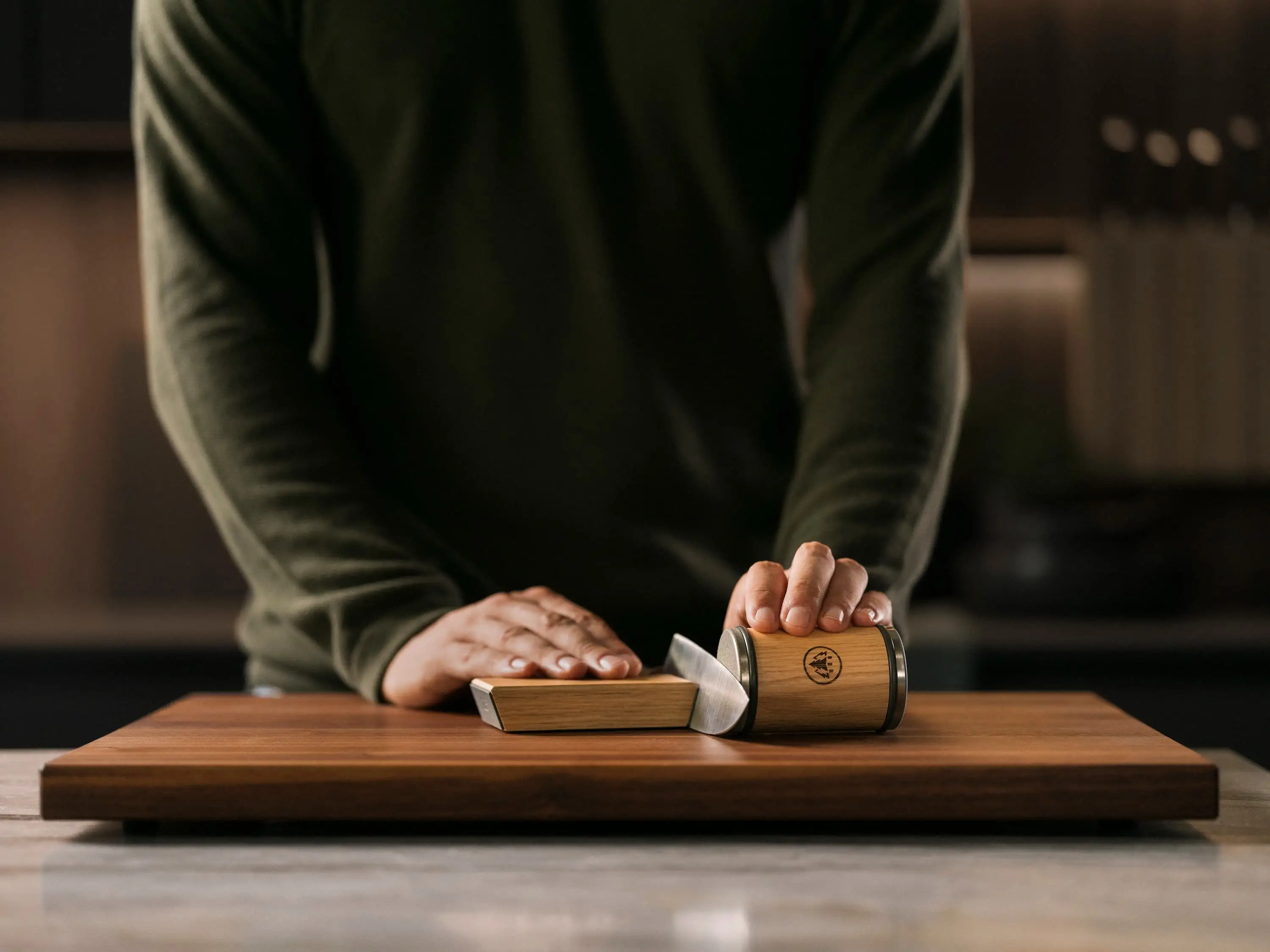 HORL 3 Rolling Knife Sharpener Oak 2