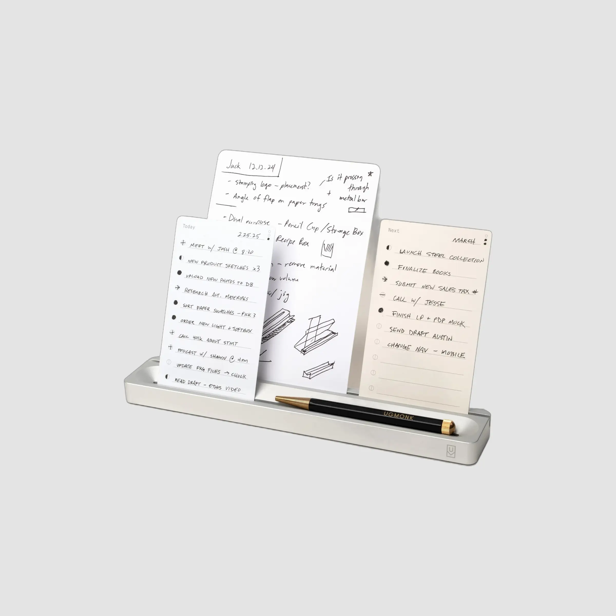 Analog Card Bar Silver 10"