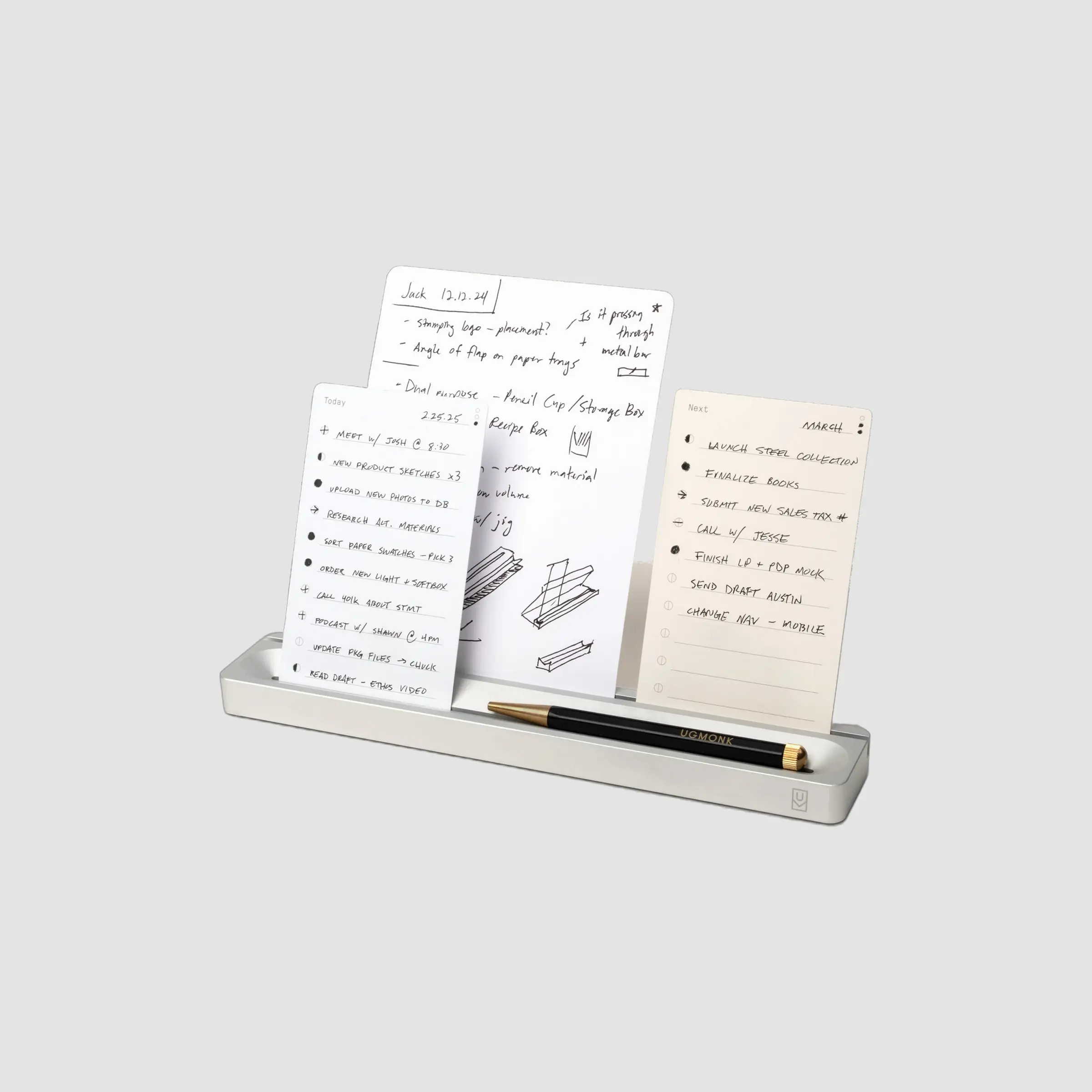 Analog Card Bar Silver 10"